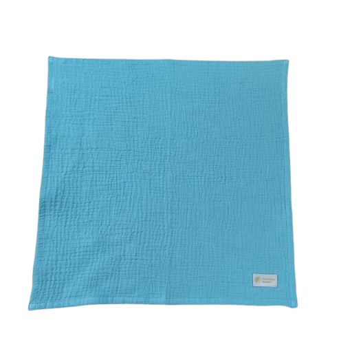 Fralda de musselina Monkey Mum® - Menta