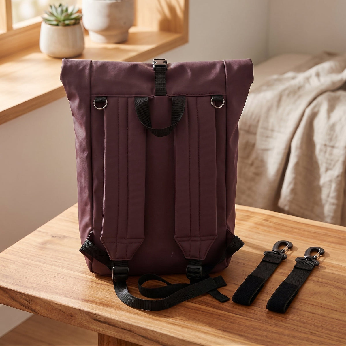 Monkey Mum® Mochila de softshell para carrinho de bebé – Pegada de urso