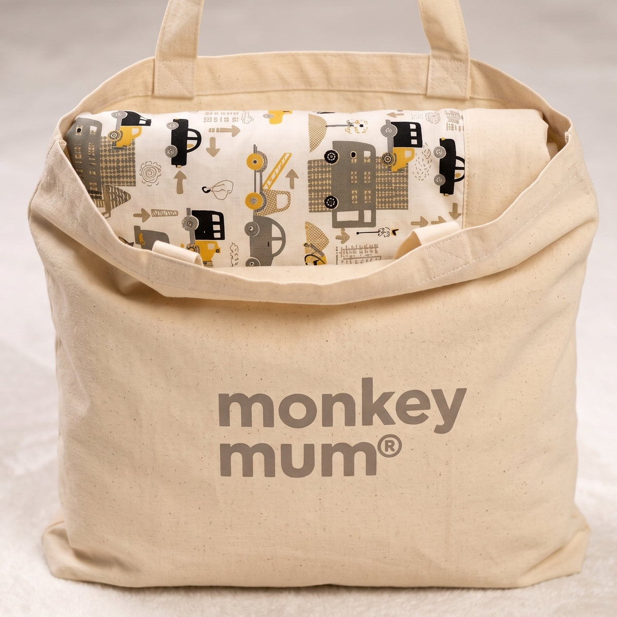 Tapete de atividades Monkey Mum® - Transporte Urbano