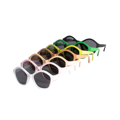 Óculos de sol infantis Monkey Mum® - Olhar de panda - várias cores