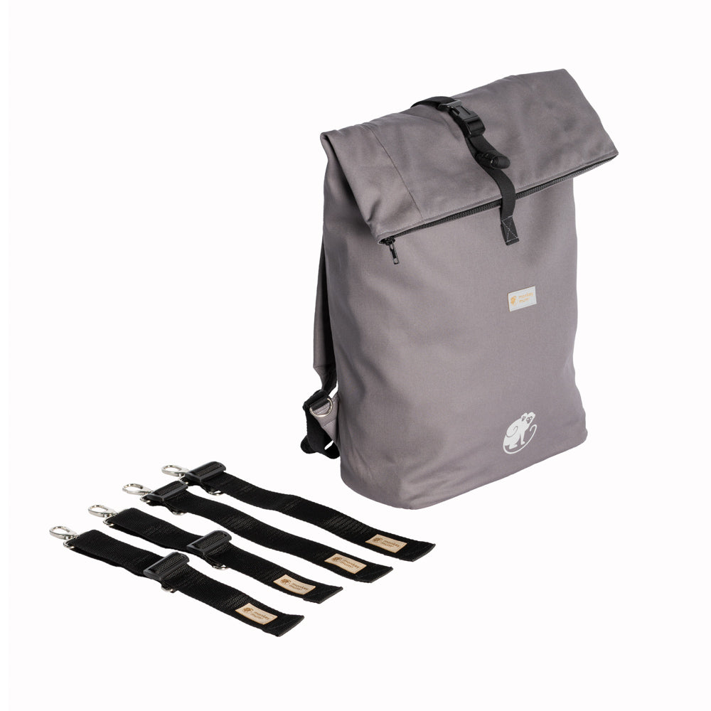Monkey Mum® Mochila integrada em sarja para o porta-bebé Carrie - Brisa fresca
