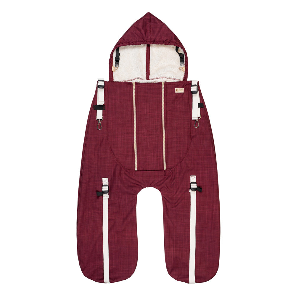 Monkey Mum® Bolsa térmica em softshell com pelo para o porta-bebé ou para o carrinho Carrie - Gatinha