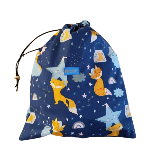 Saco de pano Monkey Mum® - Animais estrelados