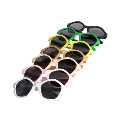 Óculos de sol infantis Monkey Mum® - Olhar de panda - várias cores