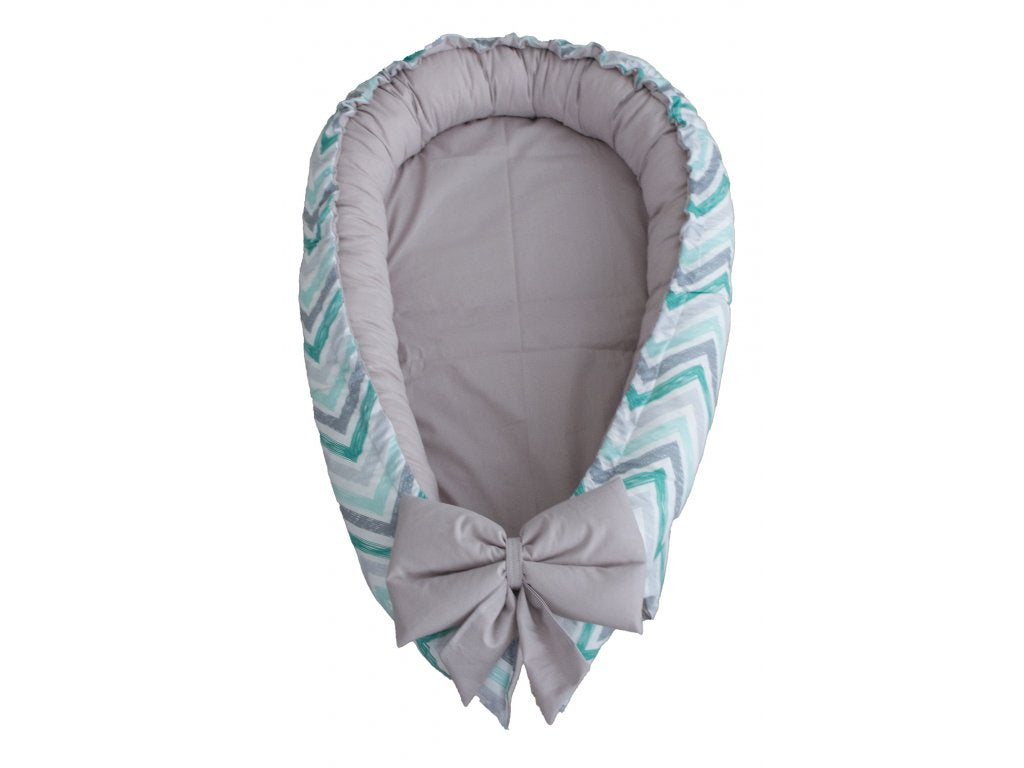 Nest - Ziguezague Cinza Menta