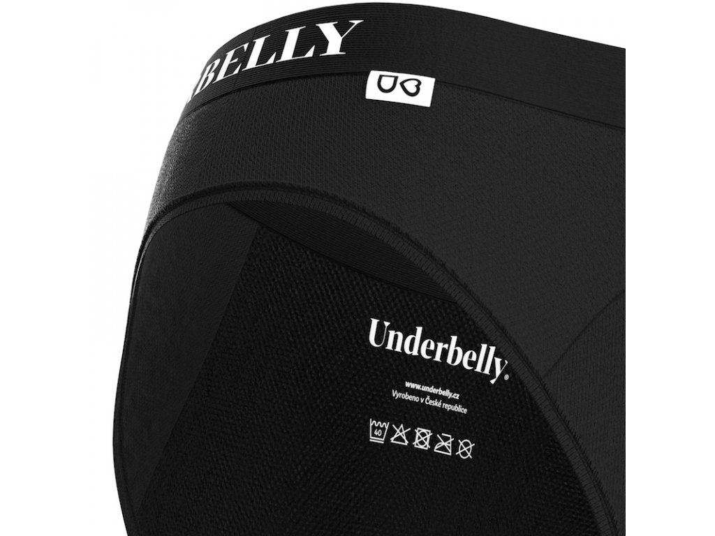 Calcinha menstrual Underbelly univers, Menstruação mais forte - preta