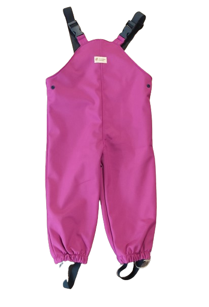 Monkey Mum® Jardineiras softshell com membrana - Framboesa suculenta