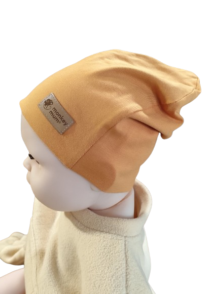 Gorro Monkey Mum® - Mostarda