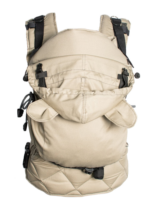 Capuz leve Monkey Mum® para porta-bebés Carrie - Areia do deserto