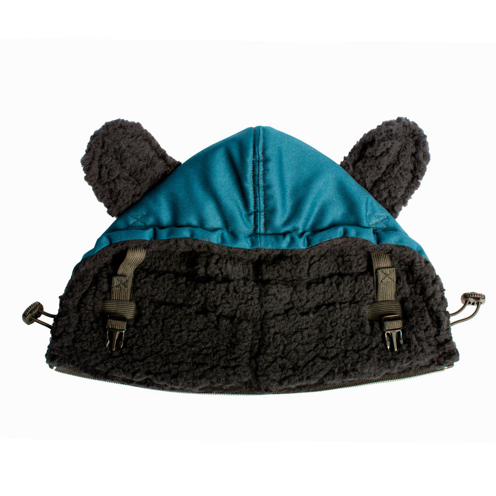 Monkey Mum® Capuz térmico para o porta-bebés Carrie - Água azul-turquesa