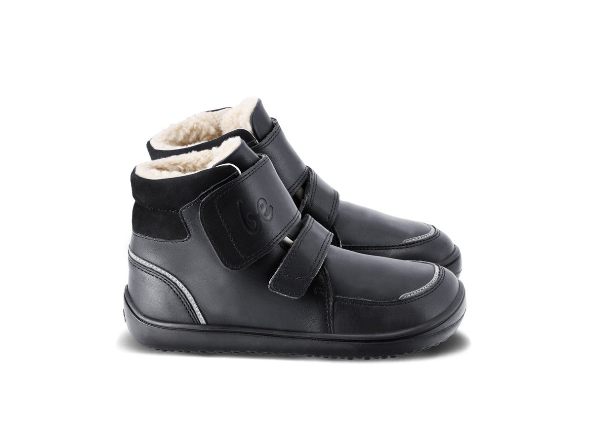 Be Lenka Calçado infantil descalço de inverno Panda 2.0 - Todo Preto