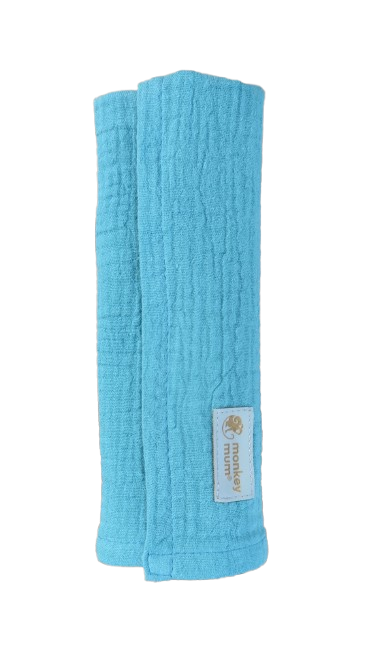Fralda de musselina Monkey Mum® - Menta