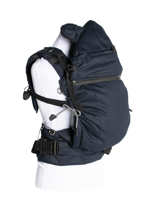 Monkey Mum® Capuz térmico para o porta-bebé Carrie - Escuridão prateada