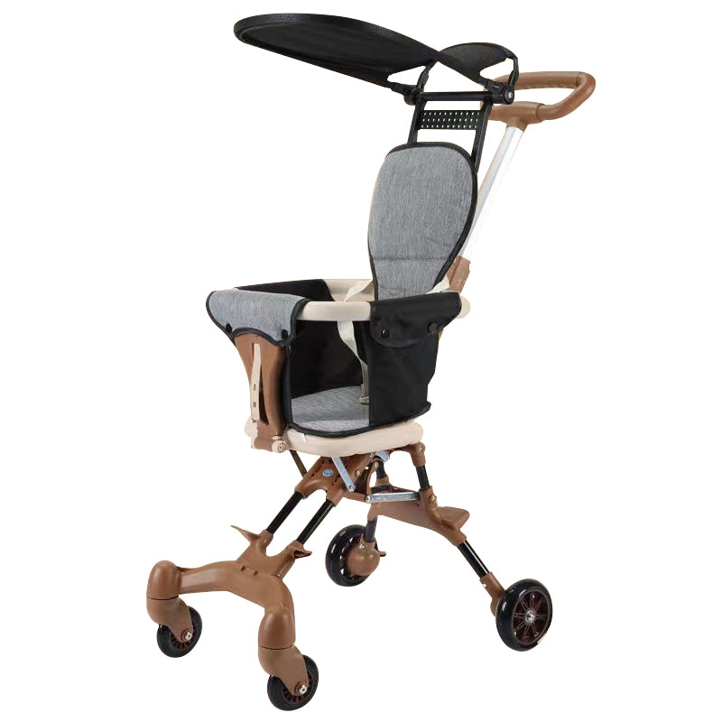 Carrinho de passeio de viagem - Bege - DESEMBALADO, SEM DANOS