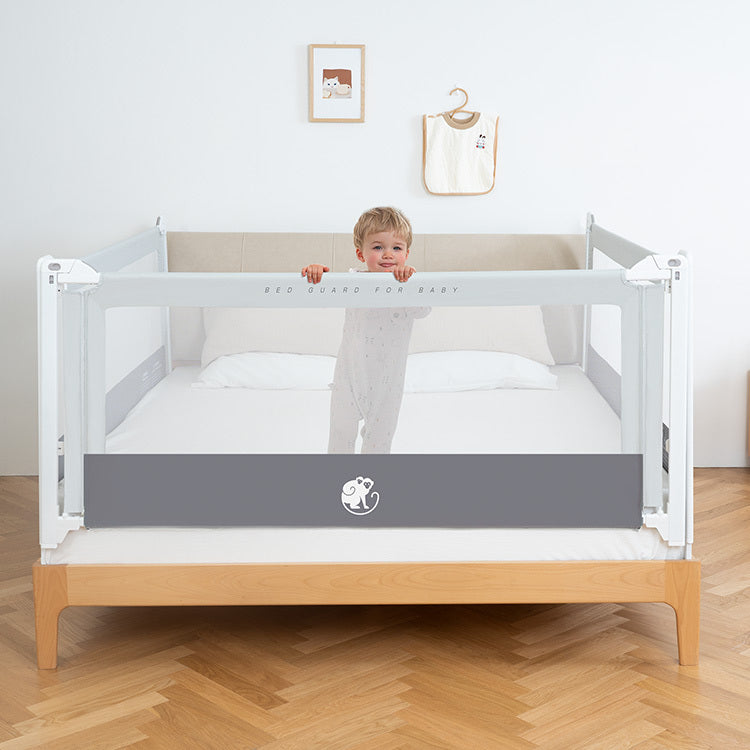 Barreira de cama Monkey Mum® Popular - cinzento claro