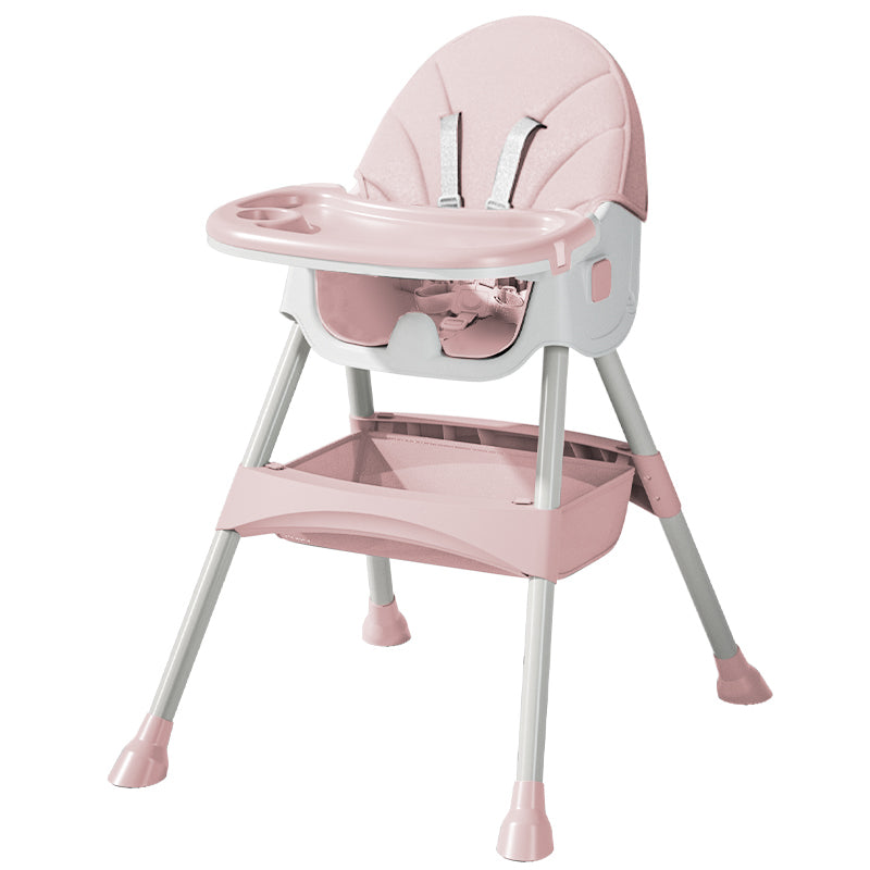 Cadeira de alimentação infantil 2 em 1 Comfort - Rosa