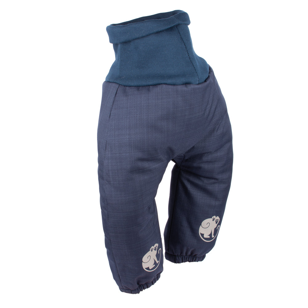 Calças de softshell de inverno de crescimento para criança com lã de carneiro Monkey Mum® - Conto de fadas para a hora de dormir