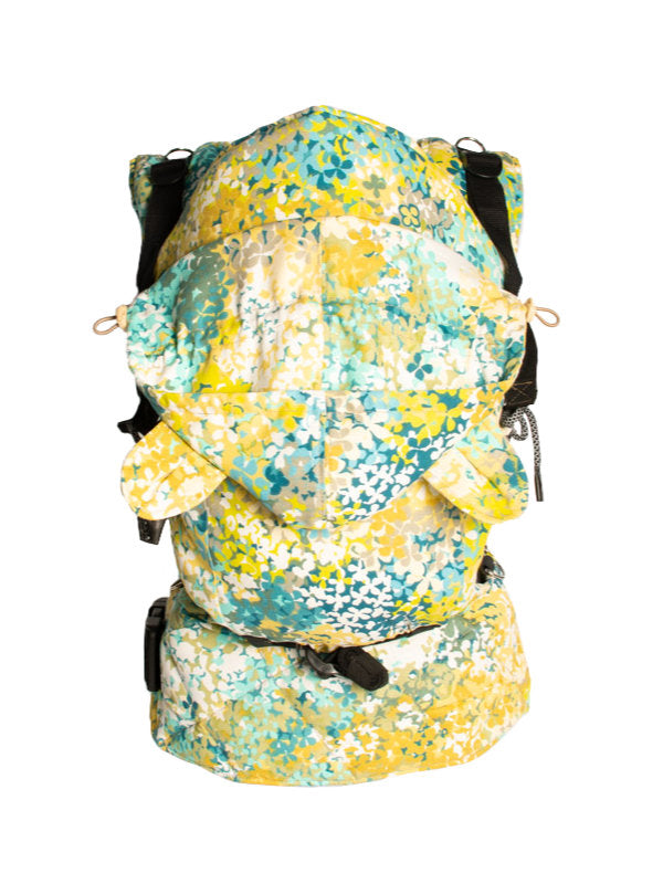 Monkey Mum® Capuz leve para o porta-bebés Carrie - Prado florido