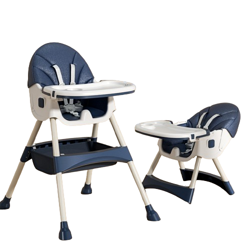 Cadeira de alimentação infantil 2 em 1 Comfort - Azul