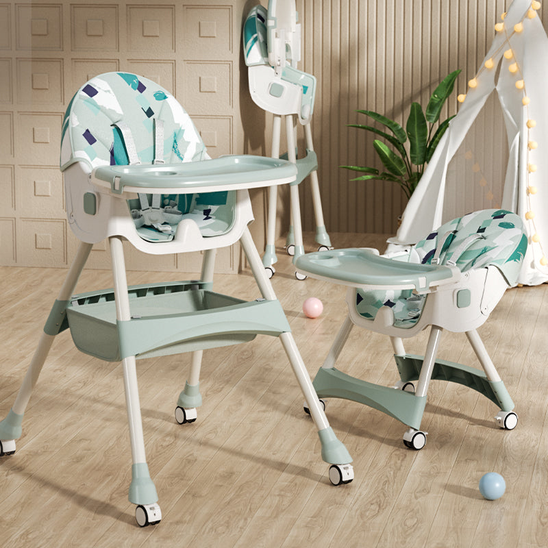 Cadeira de refeição infantil 2 em 1 Comfort - Verde Ornamento