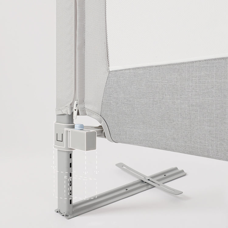 Barreira de cama Monkey Mum® Economy - cinzento claro - desembalada