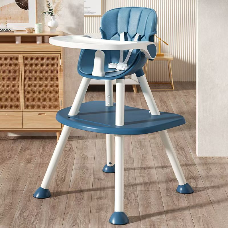Cadeira de refeição infantil 2 em 1 Grow - Azul
