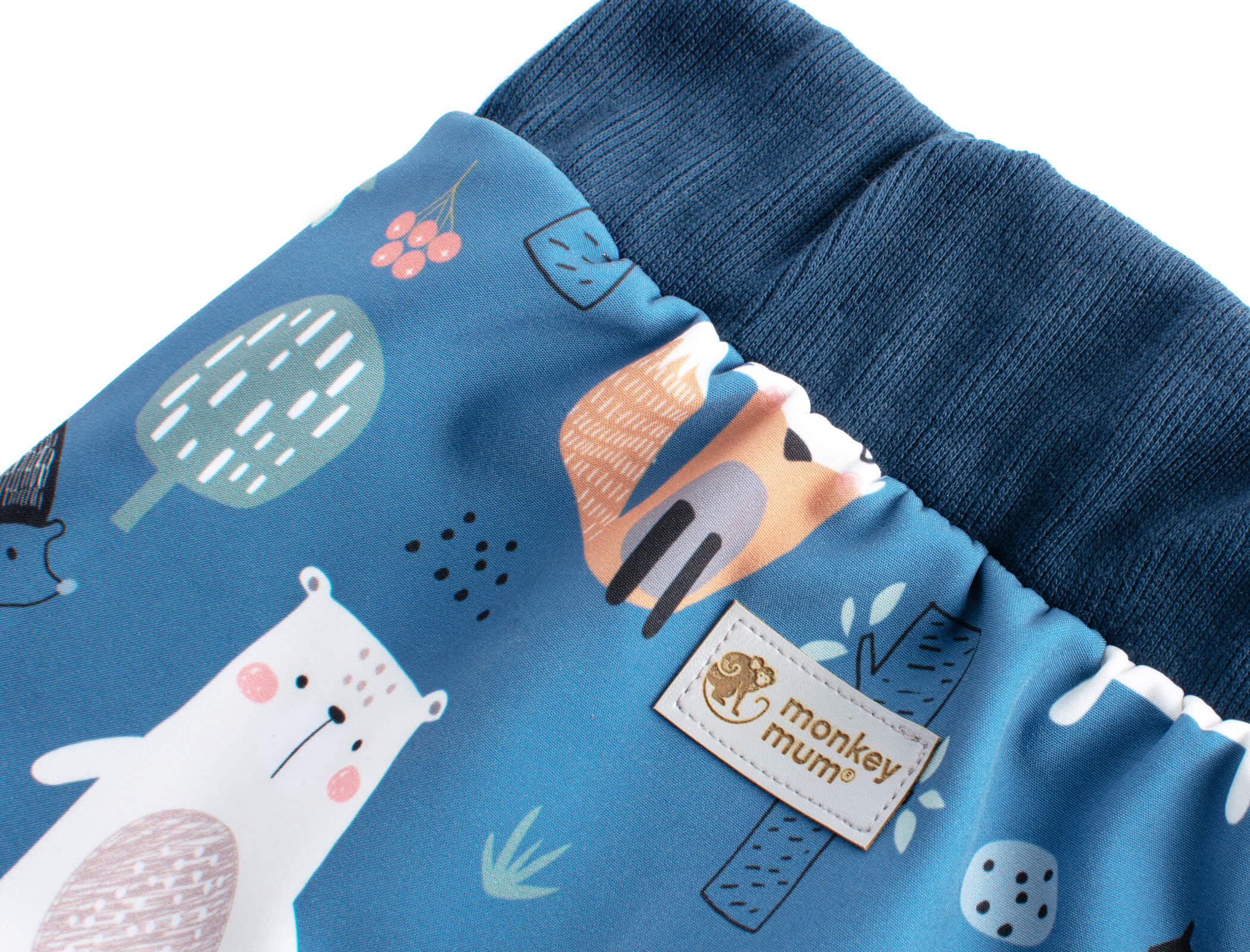 Calças de softshell para criança com membrana Monkey Mum® - Animais noturnos