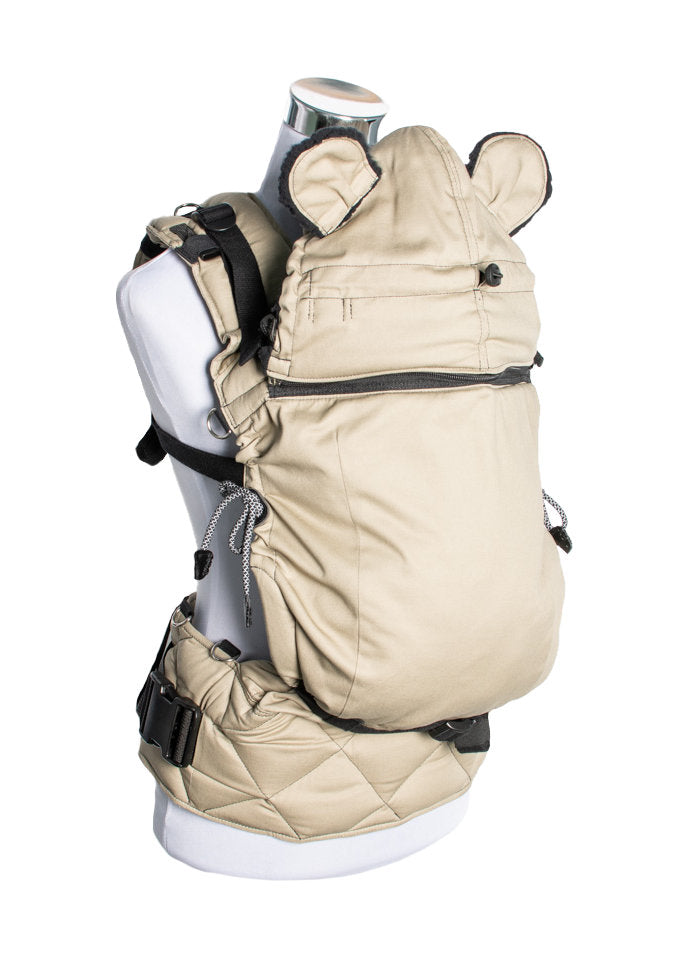 Monkey Mum® Capuz térmico para o porta-bebés Carrie - Areia do deserto