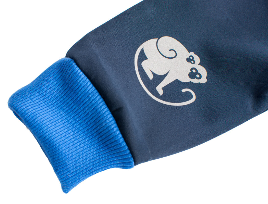 Calças de softshell para criança com membrana Monkey Mum® - Céu noturno