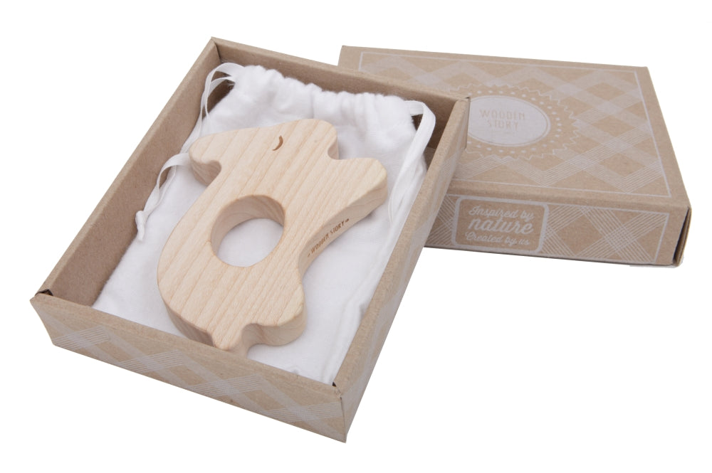 Wooden Story Mordedor de dentes - Coelho