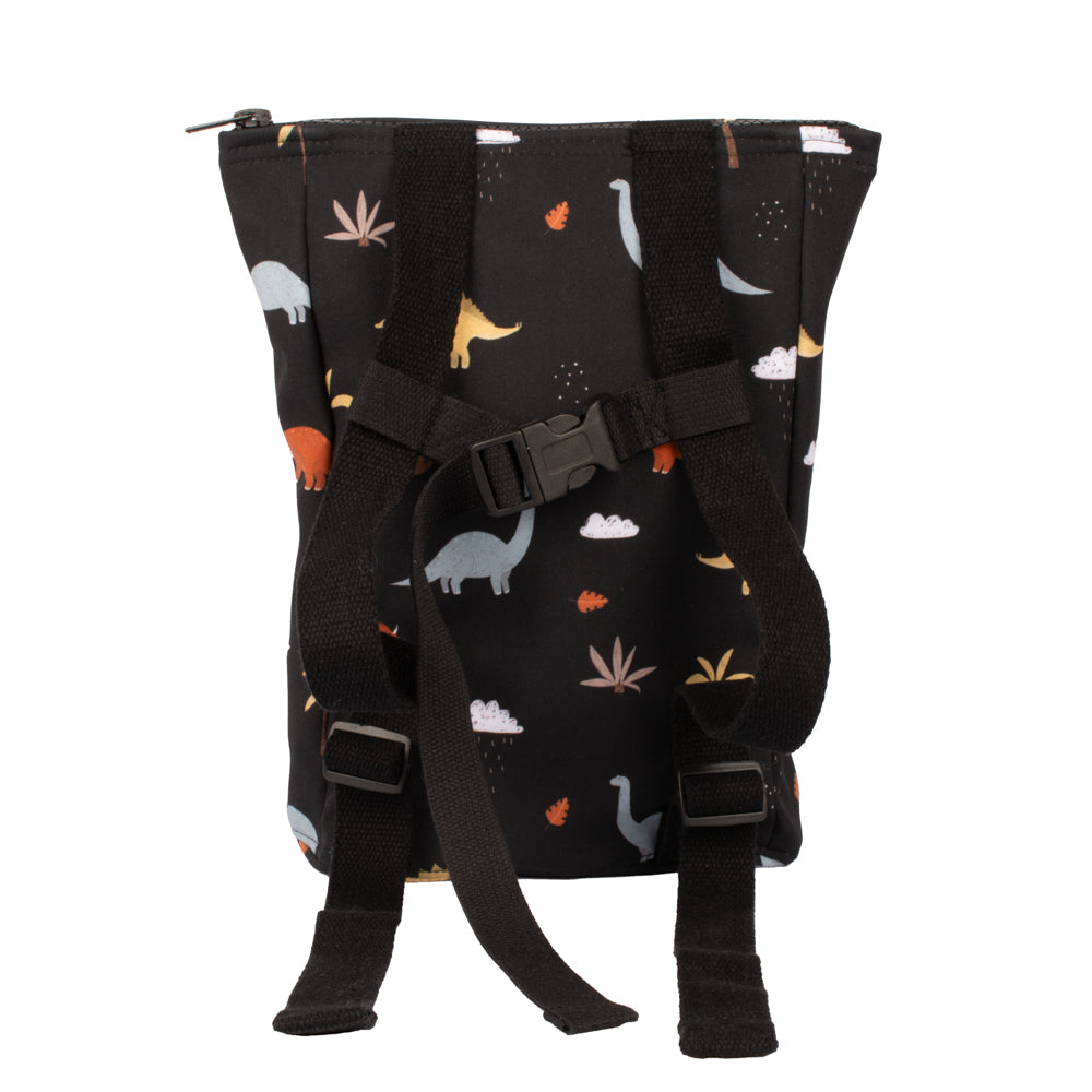 Mochila infantil em softshell Monkey Mum® - Caminho dos dinossauros